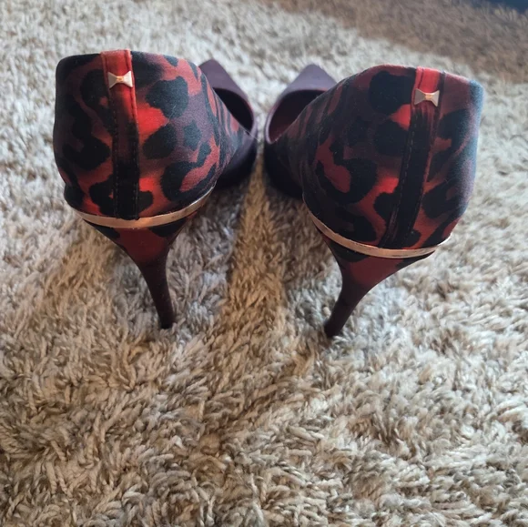 Ted Baker Red and Black Women's Heels - Picture 3 of 3